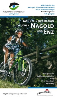 Vorderes Coverbild Mountainbike-Region zwischen Nagold und Enz, Bad Liebenzell, Bad Teinach-Zavelstein, Calw, Oberreichenbach