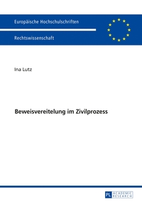 Vorderes Coverbild Beweisvereitelung im Zivilprozess