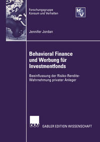Vorderes Coverbild Behavioral Finance und Werbung für Investmentfonds