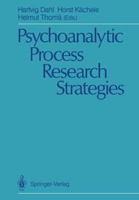 Vorderes Coverbild Psychoanalytic Process Research Strategies