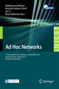 Vorderes Coverbild Ad Hoc Networks