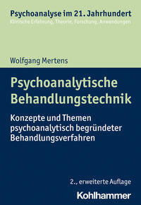 Vorderes Coverbild Psychoanalytische Behandlungstechnik