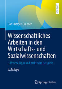Vorderes Coverbild Wissenschaftliches Arbeiten in den Wirtschafts- und Sozialwissenschaften