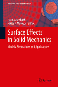 Vorderes Coverbild Surface Effects in Solid Mechanics