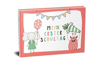 Vorderes Coverbild Endlich Schulkind! Meine Einschulung. Einschulungsalbum zum Ausfüllen. Geschenk für die Schultüte. PERSONALISIERBAR. A5, Hardcover, 36 S.