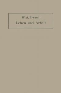 Vorderes Coverbild Leben und Arbeit