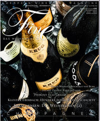 Vorderes Coverbild FINE Das Weinmagazin 04/2016