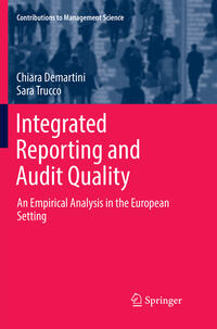 Vorderes Coverbild Integrated Reporting and Audit Quality