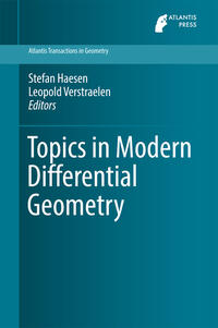 Vorderes Coverbild Topics in Modern Differential Geometry
