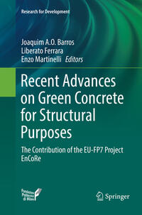 Vorderes Coverbild Recent Advances on Green Concrete for Structural Purposes