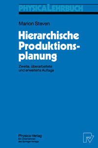 Vorderes Coverbild Hierarchische Produktionsplanung