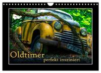 Vorderes Coverbild Oldtimer perfekt insziniert (Wandkalender 2025 DIN A4 quer), CALVENDO Monatskalender