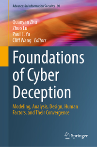 Vorderes Coverbild Foundations of Cyber Deception