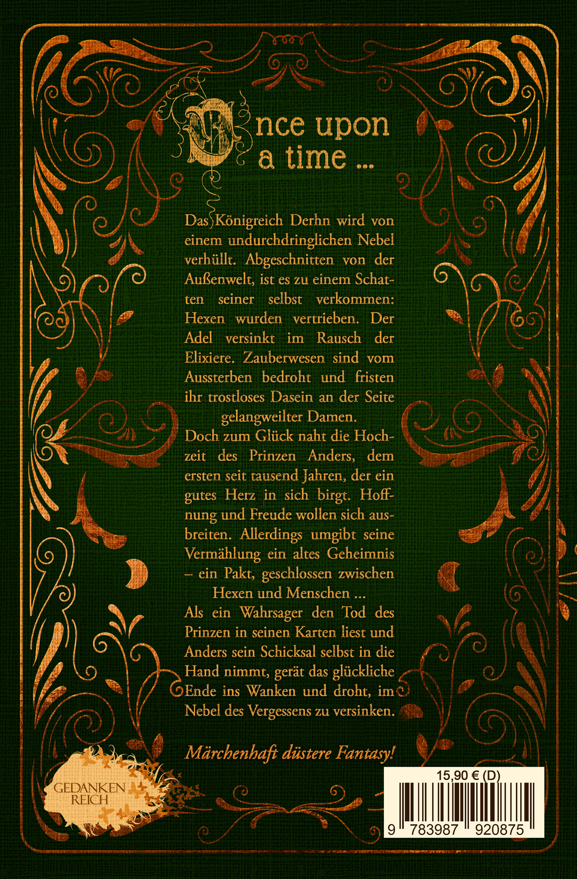 Rückseitencover The Witch, the Curse & the King