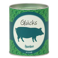 Vorderes Coverbild Spardose »Glücksschwein«