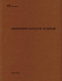 Vorderes Coverbild Hauenstein La Roche Schedler