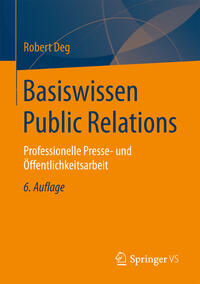 Vorderes Coverbild Basiswissen Public Relations