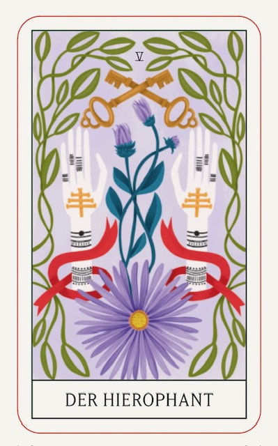 Beispielinhalt (Bild) Blumen Tarot