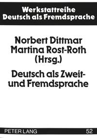 Vorderes Coverbild Deutsch als Zweit- und Fremdsprache