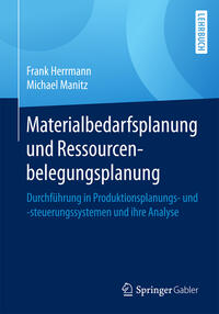 Vorderes Coverbild Materialbedarfsplanung und Ressourcenbelegungsplanung