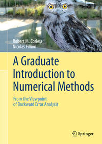 Vorderes Coverbild A Graduate Introduction to Numerical Methods