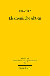Vorderes Coverbild Elektronische Aktien