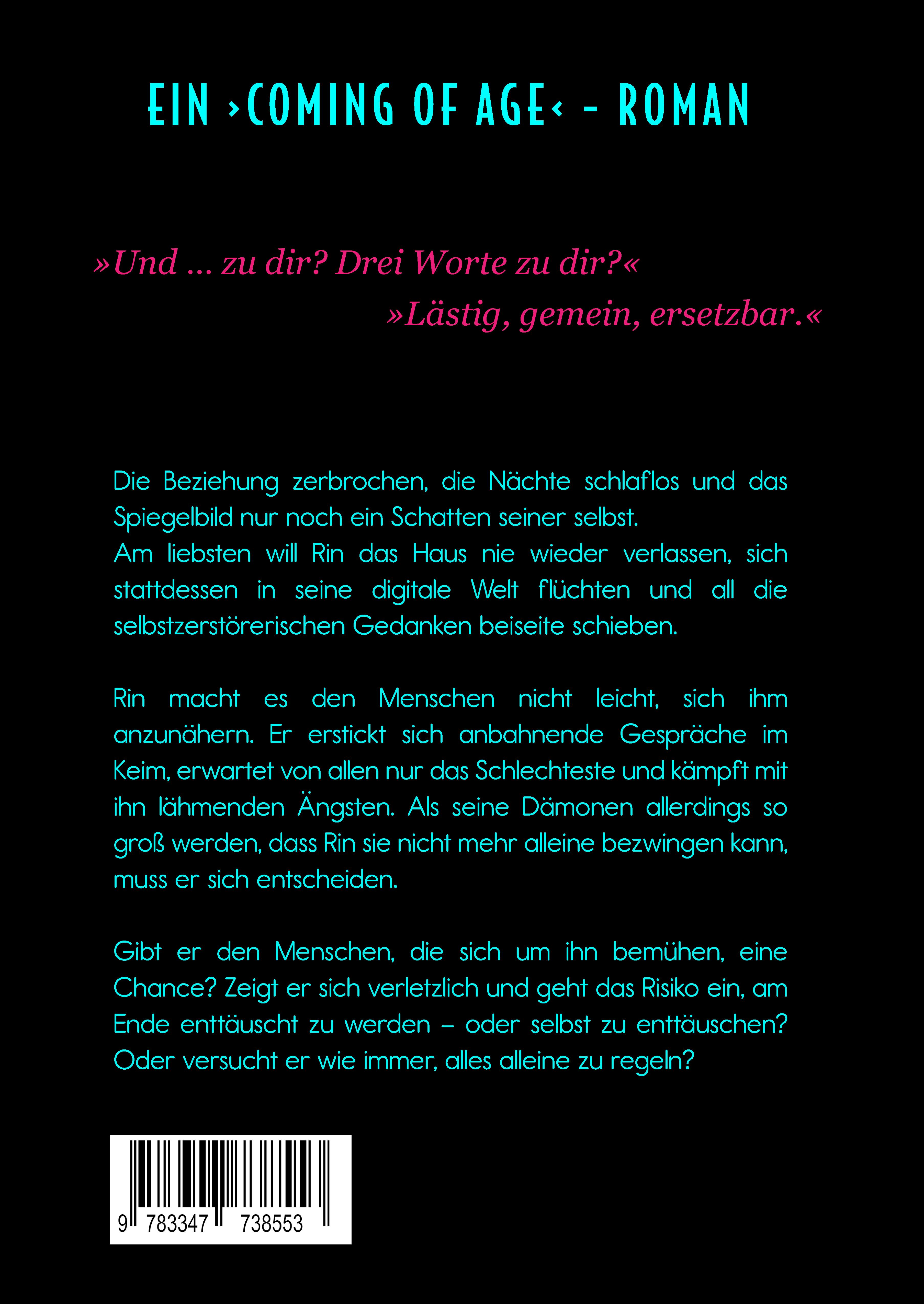 Rückseitencover Rabenschwarz
