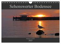 Vorderes Coverbild Sehenswerter Bodensee (Wandkalender 2025 DIN A4 quer), CALVENDO Monatskalender