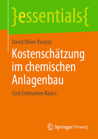 Vorderes Coverbild Kostenschätzung im chemischen Anlagenbau