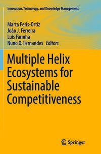 Vorderes Coverbild Multiple Helix Ecosystems for Sustainable Competitiveness