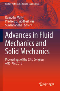Vorderes Coverbild Advances in Fluid Mechanics and Solid Mechanics