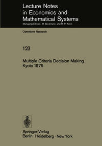 Vorderes Coverbild Multiple Criteria Decision Making Kyoto 1975