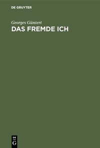 Vorderes Coverbild Das fremde Ich