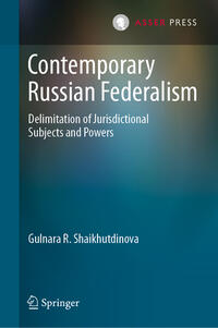 Vorderes Coverbild Contemporary Russian Federalism