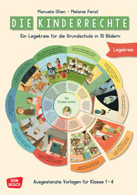 Vorderes Coverbild Die Kinderrechte. Ein Legekreis für die Grundschule in 10 Bildern