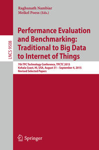 Vorderes Coverbild Performance Evaluation and Benchmarking: Traditional to Big Data to Internet of Things