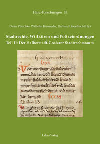 Vorderes Coverbild Stadtrechte, Willküren und Polizeiordnungen