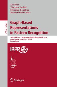 Vorderes Coverbild Graph-Based Representations in Pattern Recognition