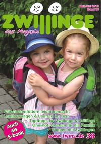 Vorderes Coverbild Zwillinge - das Magazin Mai/Juni 2019