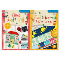 Vorderes Coverbild Meine bunte Welt - Kunterbunte Bastelbogen