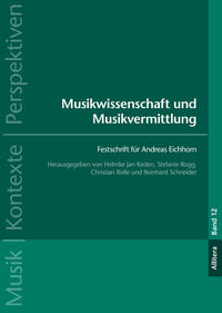 Vorderes Coverbild Musikwissenschaft und Musikvermittlung