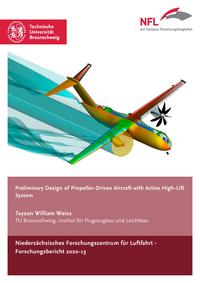Vorderes Coverbild Preliminary Design of Propeller-Driven Aircraft with Active High-Lift System