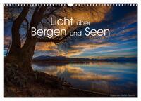 Vorderes Coverbild Licht über Bergen und Seen (Wandkalender 2025 DIN A3 quer), CALVENDO Monatskalender