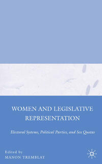 Vorderes Coverbild Women and Legislative Representation