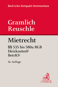 Vorderes Coverbild Mietrecht