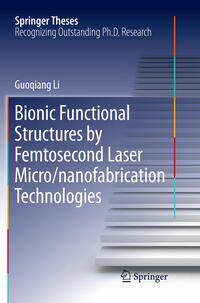 Vorderes Coverbild Bionic Functional Structures by Femtosecond Laser Micro/nanofabrication Technologies