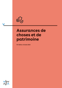 Vorderes Coverbild Assurances de choses et de patrimoine