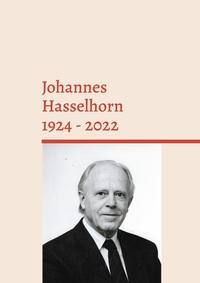 Vorderes Coverbild Johannes Hasselhorn 1924 - 2022