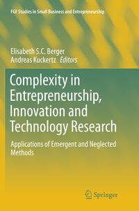 Vorderes Coverbild Complexity in Entrepreneurship, Innovation and Technology Research