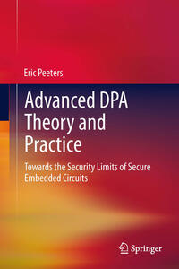 Vorderes Coverbild Advanced DPA Theory and Practice